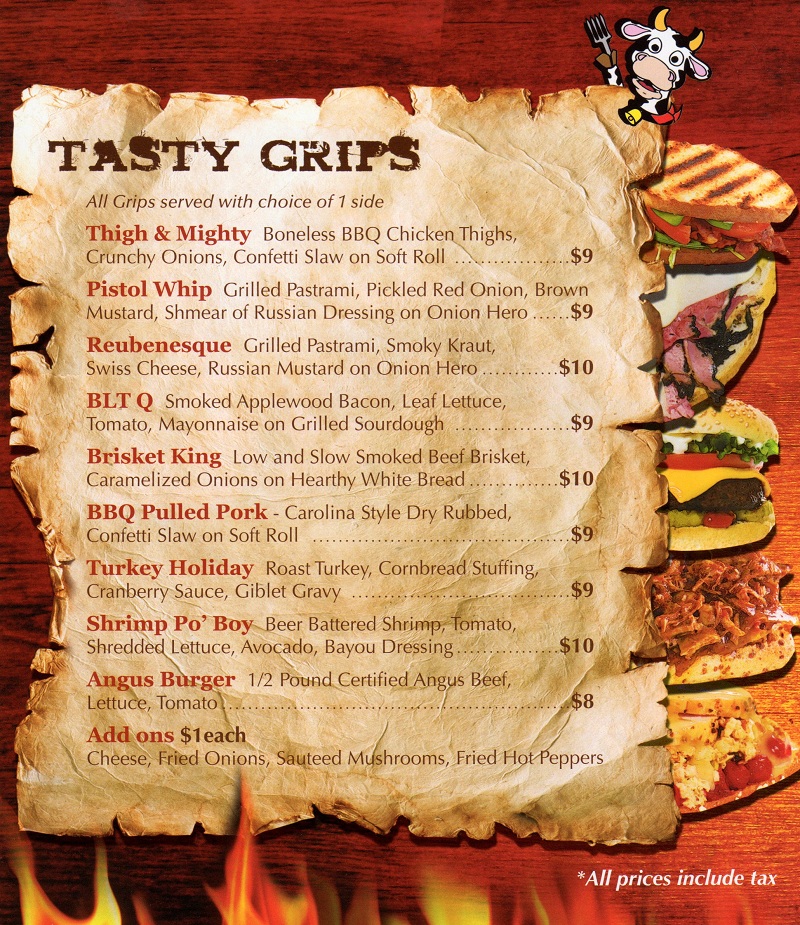 Mo' Greens Roast House BBQ in Manalapan Menu
